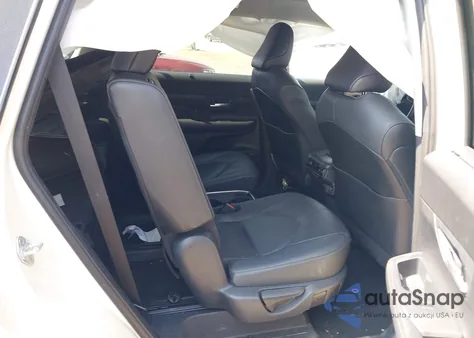 2024 Toyota Grand Highlander Platinum from USA, damaged, VIN 5TDAAAB50RS019075